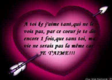 pour toi mon amour
